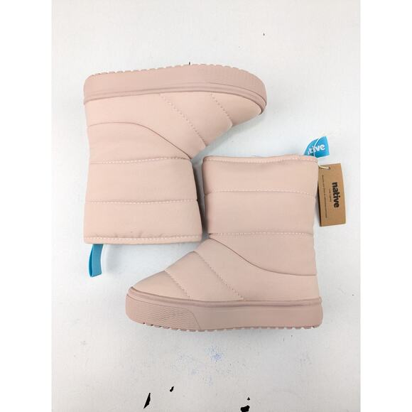 Native Chamonix Summit Bloom Blush Pink Winter Boots - Youth - Picture 2 of 9